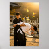 Korean Hapkido Self Defense Poster (Voorkant)