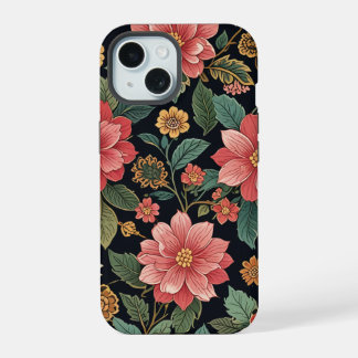 Korean Heritage Pattern Hoesje voor iPhone iPhone 15 Hoesje