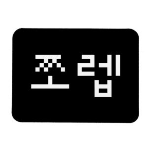 Korean Newb 쪼 렙 Jjoleb Hangul Language Magneet