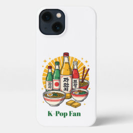 Korean Pop Culture Chest Print Printed Backpack Po iPhone 13 Hoesje