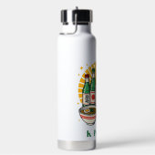 Korean Pop Culture Chest Print Waterfles (Rechts)