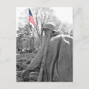 Korean War Memorial Briefkaart