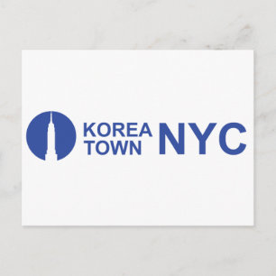 KOREATOWN NYC BRIEFKAART