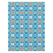 Korenbloem Balanced Harmony Kleuren Abstracte Lijn Tafelkleed (Voorkant)