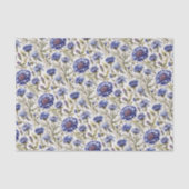 Korenbloem blauw decoupage tissuepapier (Voorkant)