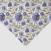 Korenbloem blauw decoupage tissuepapier (Detail)