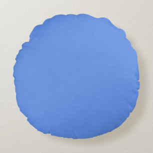 Korenbloem Blauw Rond Kussen