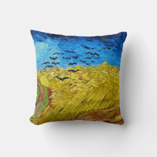 Korenveld met kraaien, Van Gogh Kussen