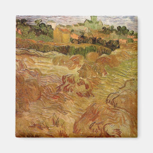 Korenvelden bij Auvers van Vincent van Gogh Magneet
