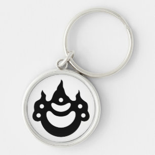 Korin-stijl juweel sleutelhanger