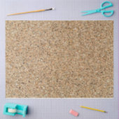 Korkachtergrond textuur en structuurcadeau tissuepapier (Craft)