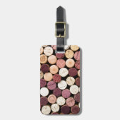 Korken aan het einde bagagelabel (Voorkant verticaal)