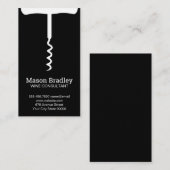 Korkschroef Visitekaartje (Voorkant / Achterkant)