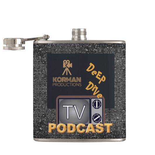 Korman Productions Deep Dive TV Podcast Heupfles (Geopend)