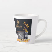 Korman Productions Deep Dive TV Podcast Latte Mok (Rechts)