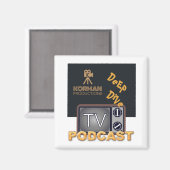 Korman Productions Deep Dive TV Podcast Magneet (Voorkant / Achterkant)