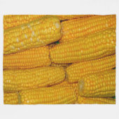 Korn op de Cob Fleece Blanket Deken (Voorkant (Horizontaal))