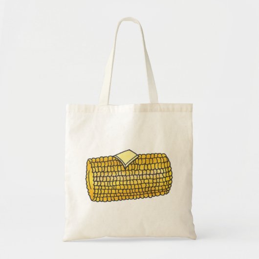 Korn op de krab met boterpat picknick-Tas Tote Bag (Voorkant)
