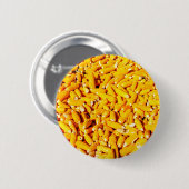 Korn op de krab ronde button 5,7 cm (Voorkant /achterkant)