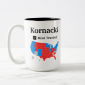 Kornacki Tweekleurige Koffiemok (Links)