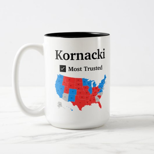 Kornacki Tweekleurige Koffiemok (Links)