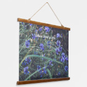 Kornbloem Hangend Wandkleed (Gebogen)