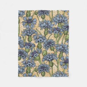 Kornbloemen 2 fleece deken