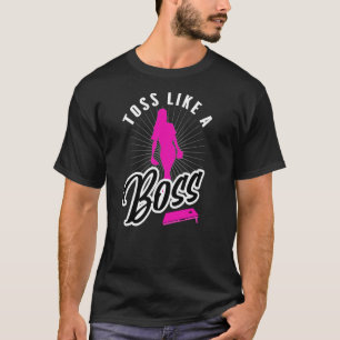 Korngat Champ Toss als een boeg voor de Cornstar T-shirt