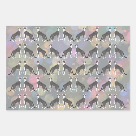 Kornish Rex Cats Wrapping Paper Sheets (Voorkant 2)