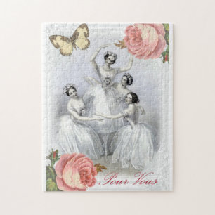 korps de ballet, ballerina, legpuzzel