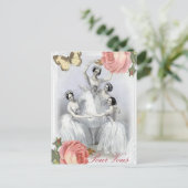 Korpsen DE ballet Briefkaart (Staand voorkant)