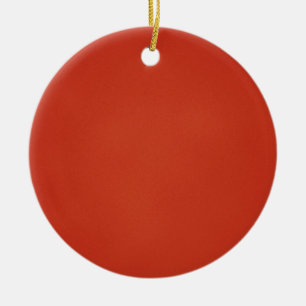 Korrelig Warm Red Achtergrond Keramisch Ornament