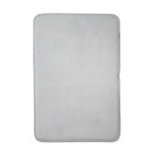 Korrelige grijze artistieke textuur badmat (Voorkant Verticaal)