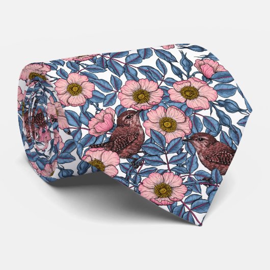 Korrels in de rozen stropdas (Opgerold)