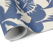 KORREPAPIER : WIT + BLAUW : 1928 CADEAUPAPIER (Rol Hoek)