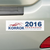 Korrok 2016 Bumpersticker (Op auto)
