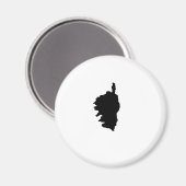 Korsika Insel Magneet (Voorkant / Achterkant)