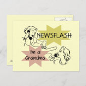 Kort nieuwsbericht ben ik de T-shirts en de Giften Briefkaart (Voorkant / Achterkant)