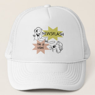 Kort nieuwsbericht ben ik Mimi T-shirts en Giften Trucker Pet