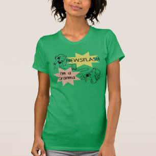 Kort nieuwsbericht ben ik T-shirts een Granma en