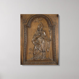 Korte afdruk van de bisschop van St. Medard Canvas Afdruk