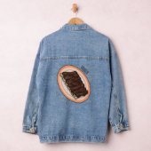 Korte cartoon illustratie denim jacket (Hangar)