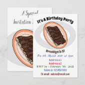 Korte cartoon illustratie kaart (Voorkant / Achterkant)