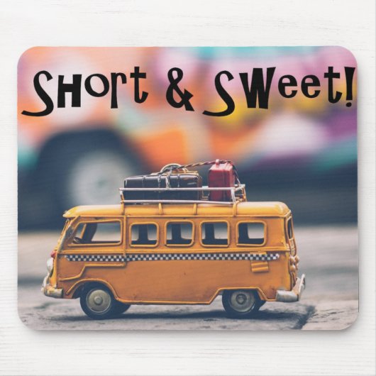 Korte en zoete Muismat (Voorkant)