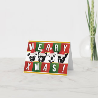 KORTE KERST Kaart (klein - 5,6 "x 4")