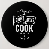 Korte opdracht Cook-taak titel Cadeaubon Ronde Button 6,0 Cm (Voorkant)