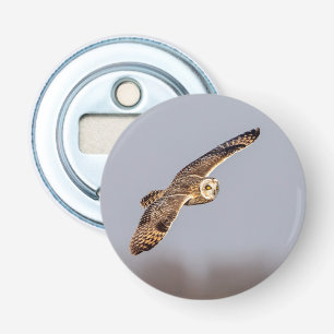 Korte oranje bij de Graslanden van Shawangunk Button Flesopener