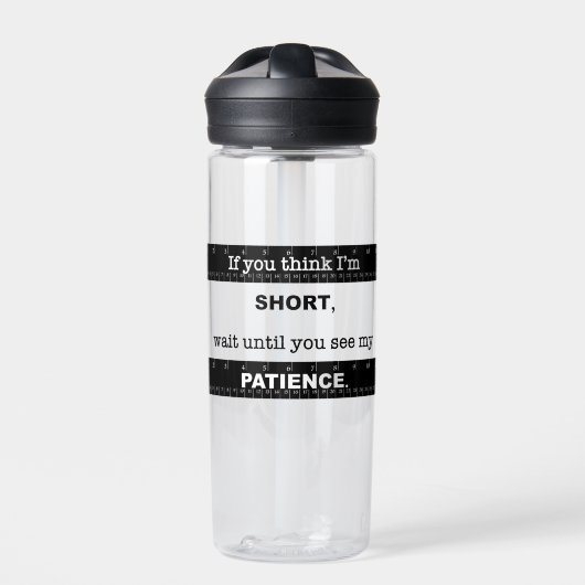 Korte patiënt waterfles (Voorkant)