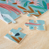 Korte regenboogmeisjes legpuzzel (Zijkant)