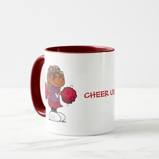 Korte slaapkamer mok (Voorkant links)